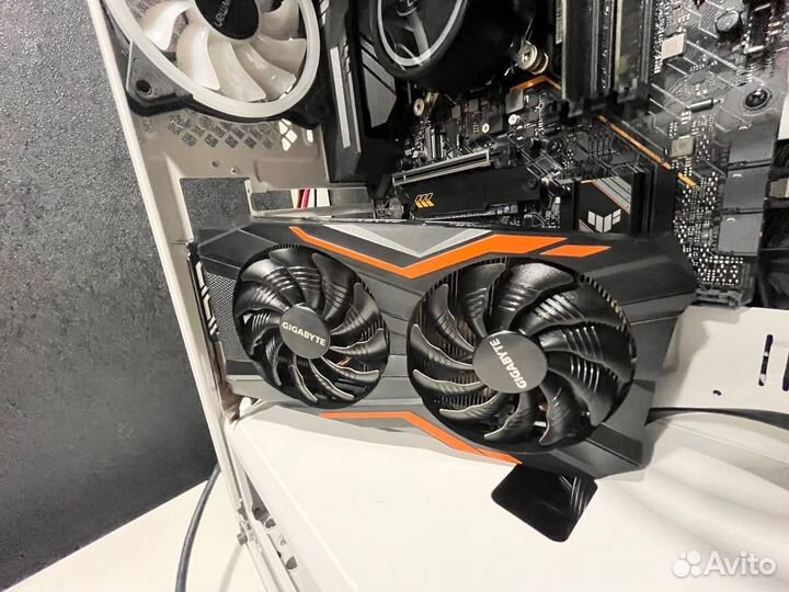 Видеокарта Gigabyte GeForce GTX 1050 Ti 4gb WF OC