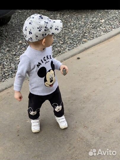 Миккимаус костюм + кепка, на 1 год