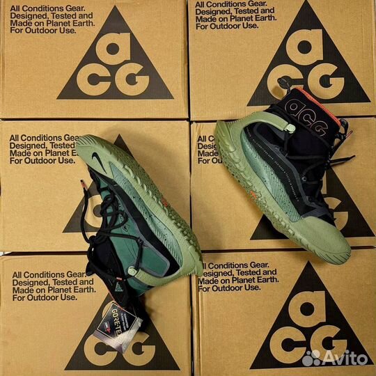 Оригинал Nike ACG air Terra antarktik GTX green