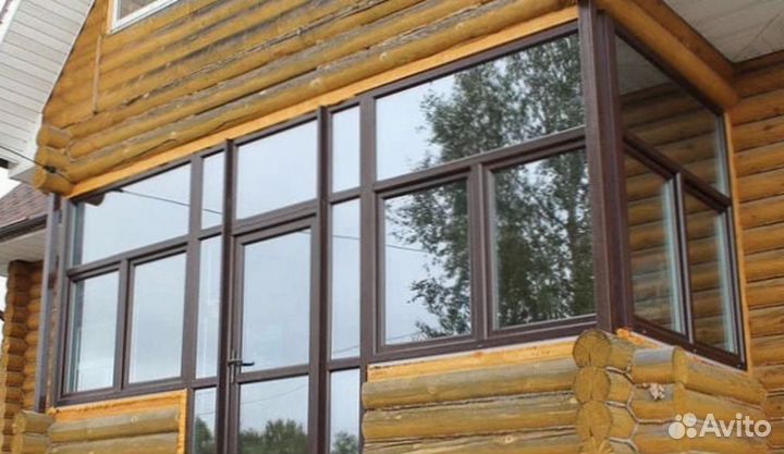 Пластиковые окна в дом