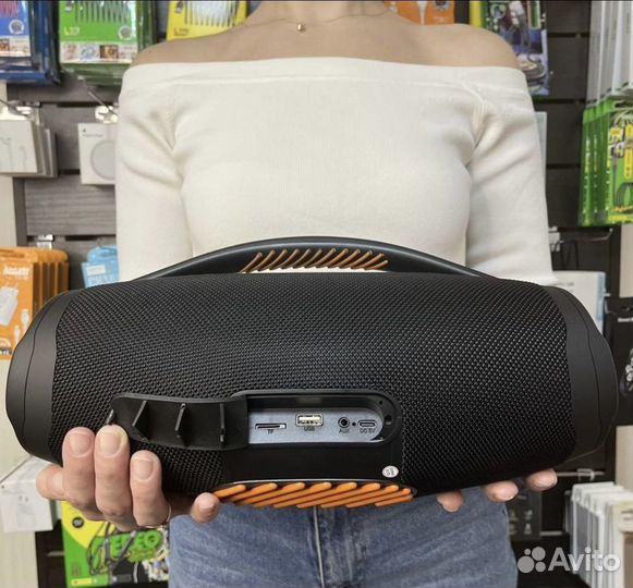 Колонка Блютуз JBL Boombox 3 Большая с подсветкой