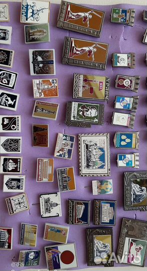 Значки зеркальные 110 штук