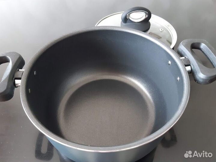 Кастрюля с антипригарным покрытием 20 см