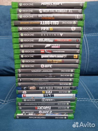 Игры на xbox one s диски