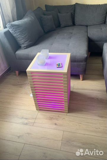 Тумба прикроватная световая