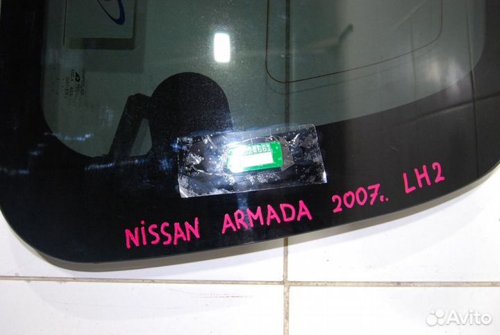 Стекло заднее левое Nissan Armada TA60 5.6 2005