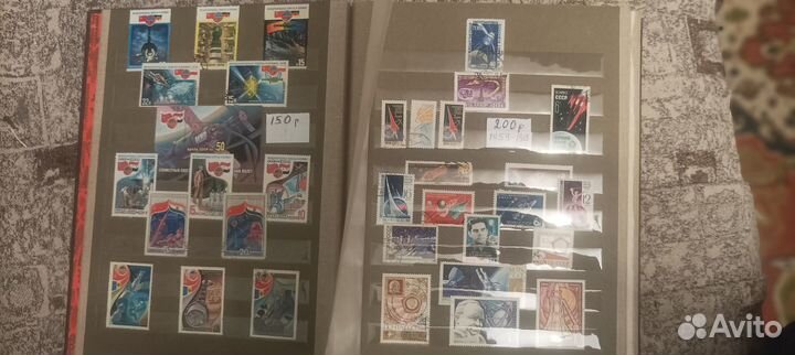 Почтовые марки космос