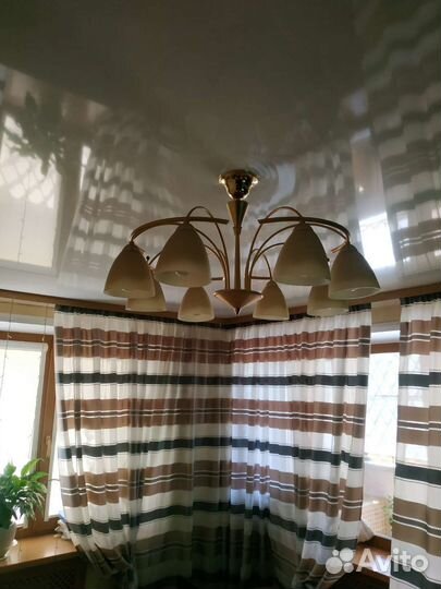 Люстра потолочная италия бу