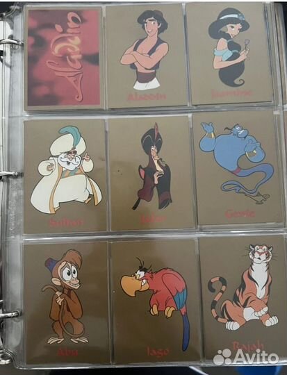 Карточки от Skybox Disney's Aladdin