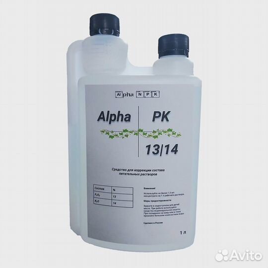 Стимулятор цветения Alpha NPK PK 13/14 1л