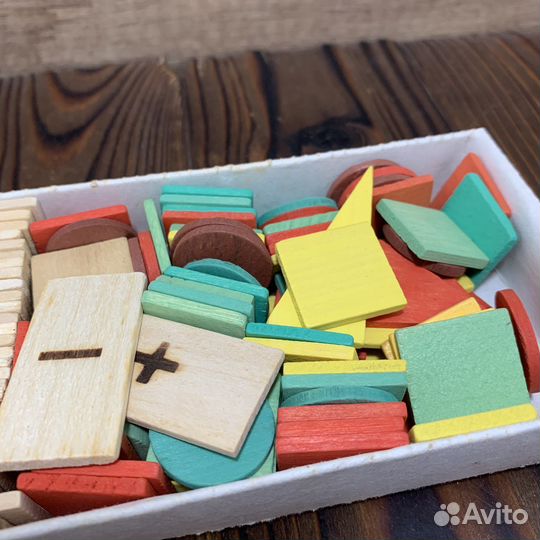Игрушка Деревянная Учись Считать СССР Ретро СССР