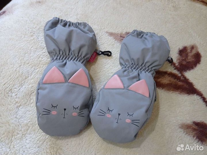 Варежки детские непромокаемые