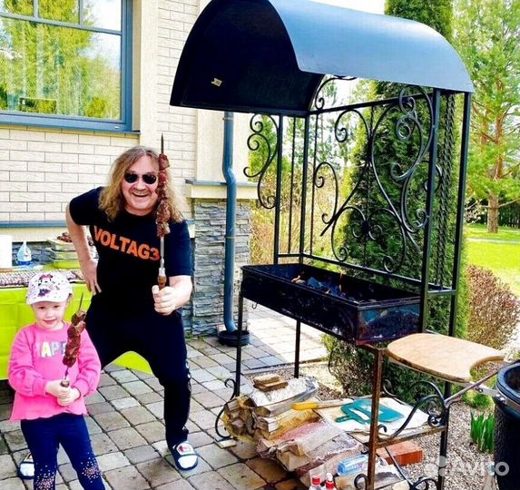 Мангал кованый