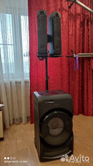 Домашняя аудиосистема sony