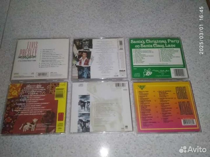 CD: Элвис Пресли, Энни Мюррей, Энни Мюррей, Стинг