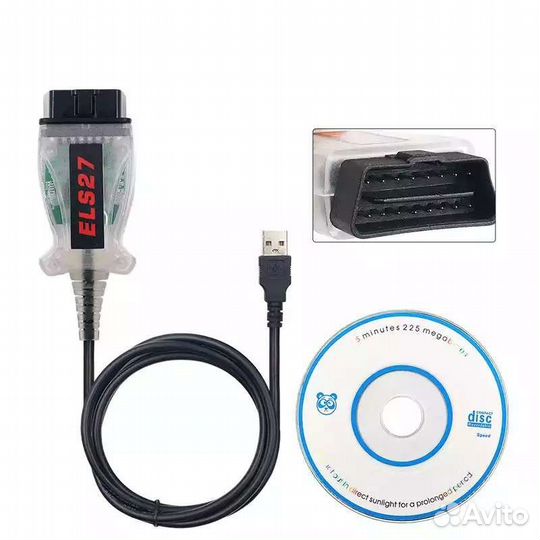 Сканер ELS27 Forscan pic24hj128gp+ftdi