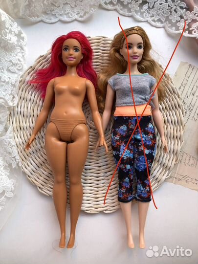 Головы и тела кукол Барби