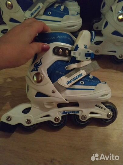 Роликовые коньки детские 31-34 размер раздвижные