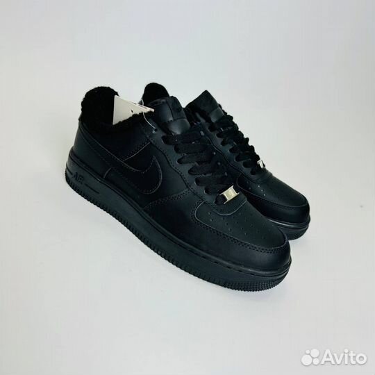 Кроссовки мужские зимние nike air force 1