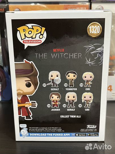 Funko Pop Jaskier Chase The Witcher