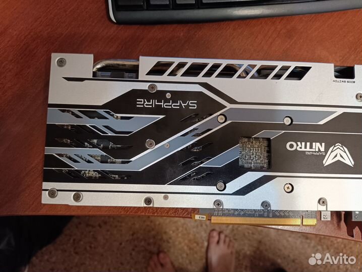 Видеокарта Sapphire nitro+ AMD RX 580 8Gb