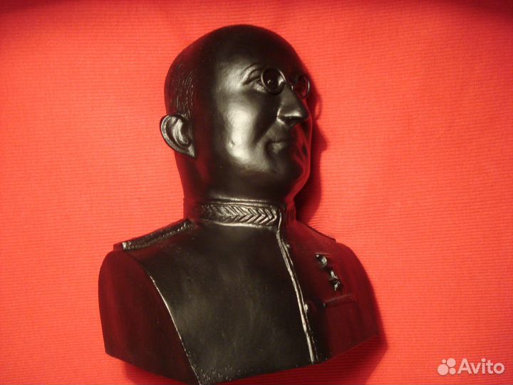 Бюст Лаврентий Берия Бронза 18см СССР Редкий 1950