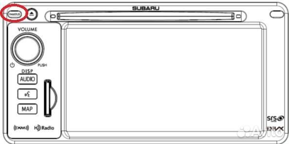 SD навигация Subaru XV, Impreza. Россия +EU 23г