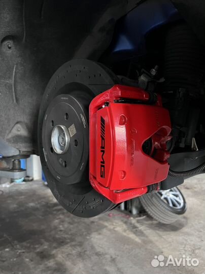 Задние тормозные диски S63 W222