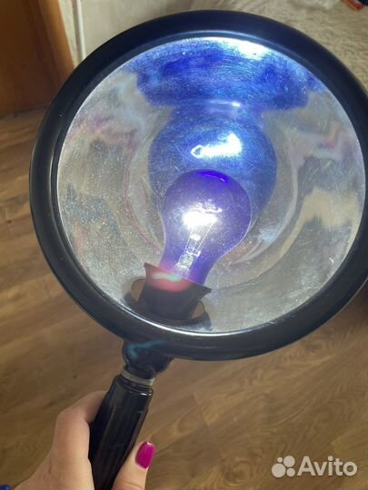 Синяя лампа-рефлектор Минина СССР