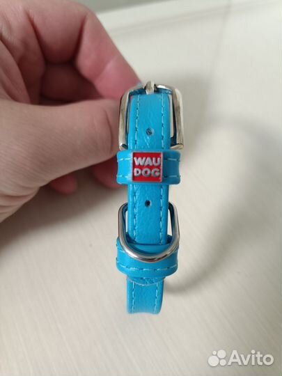 Кожаный ошейник для собак мелких пород и щенков