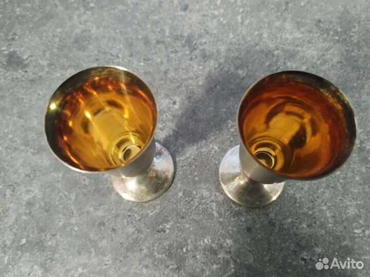 Рюмка серебро 916