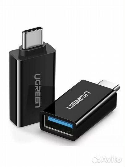 Адаптер ugreen US173 (20808) USB-C to USB 3.0 A F