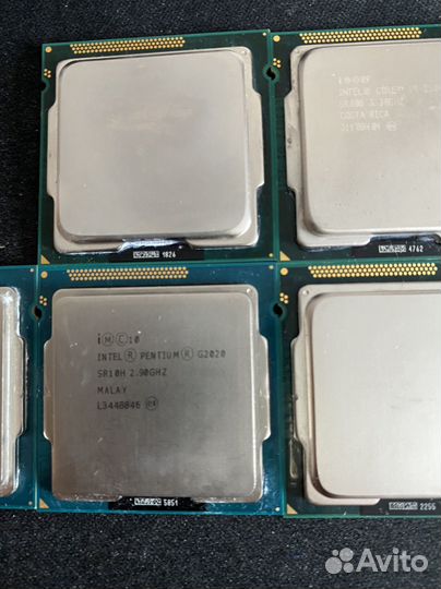 Процессоры разных мастей и номиналов