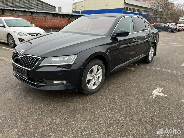 Skoda Superb 1.8 AMT, 2016, битый, 119 070 км