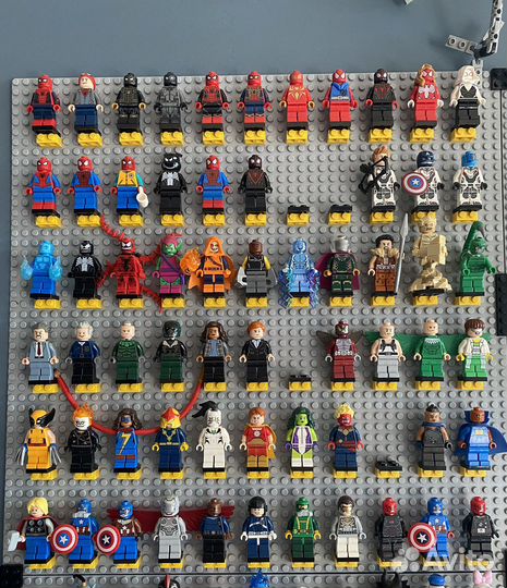 Коллекция фигурок Лего Марвел