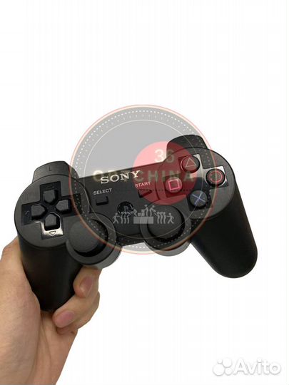 Джойстик для PS3 Черный опт