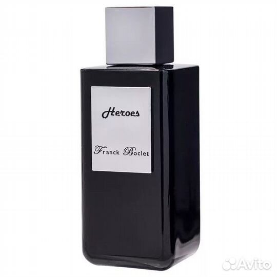 Franck boclet heroes 100ml parfume tester