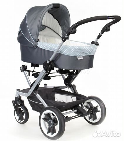 Коляска Teutonia 2в1 Graphite