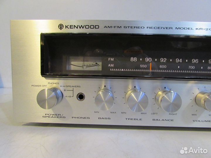Kenwood KR-2090 Стерео Ресивер Japan 1978г