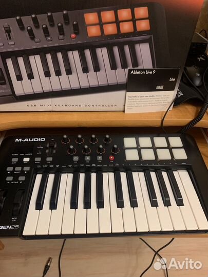 Midi клавиатура m audio oxygen 25
