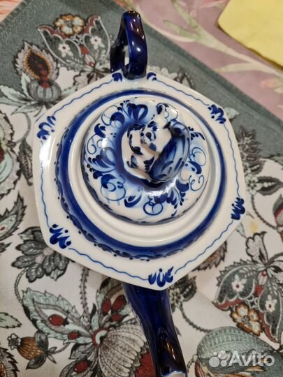 Гжель. Чайник заварочный 