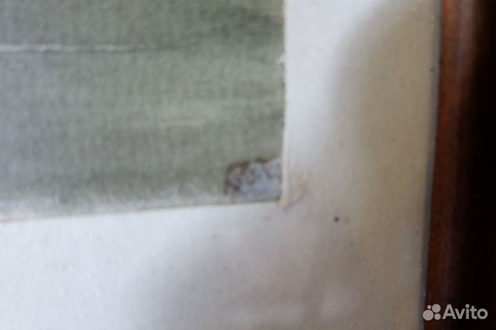 Картина акварель Ю. И. Конышев 24 x 18 см