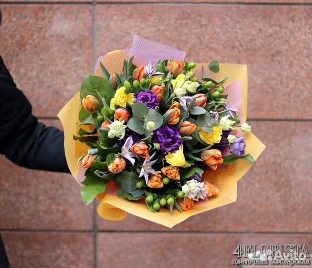 Весенний букет цветов №78
