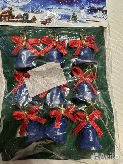 Гирлянды, украшения на елку