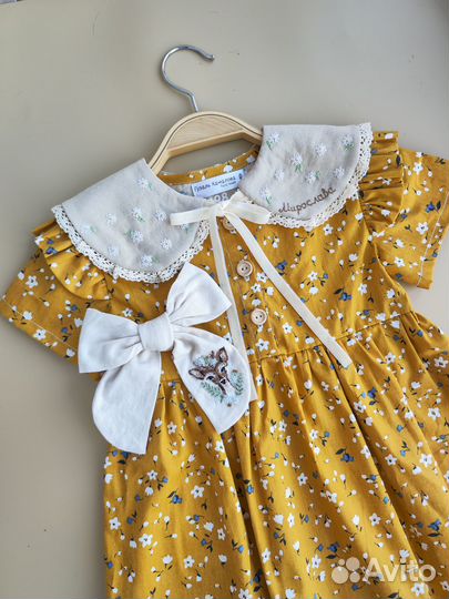 Воротничок с вышивкой