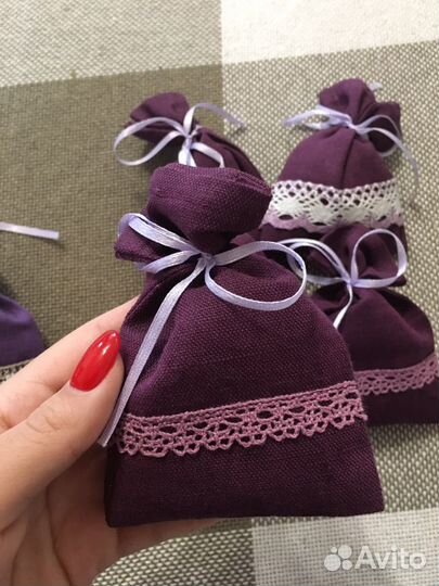 Лавандовое саше - мешочки ручная работа