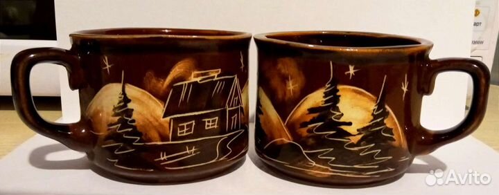 Керамика, стопки, фляжка и рюмки