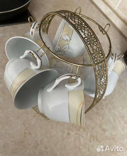 Чайный сервиз белый