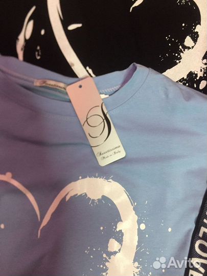 Футболка хлопок новая Италия