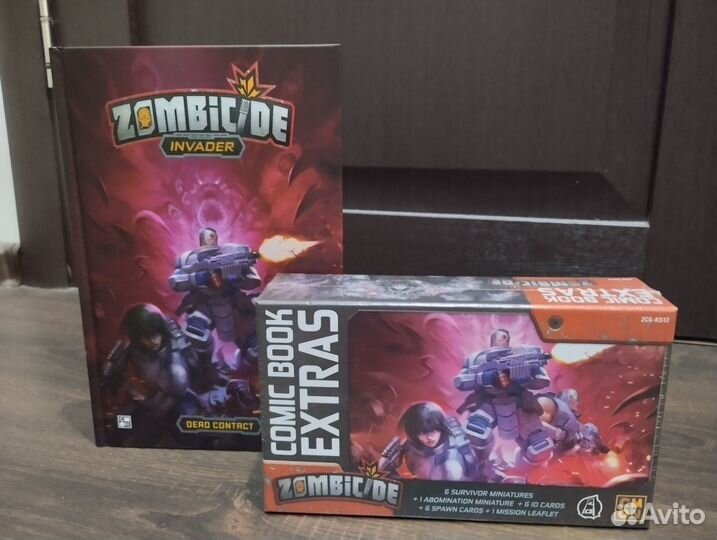 Настольная игра Zombicide Invader.Comic Book Extra